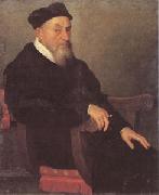 Giambattista Moroni Portrait of an Ecclesiastic (mk05 oil painting reproduction